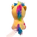 Unikornis Yellow plüss figura 16 cm