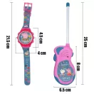 Peppa malac Perfect Day Walkie Talkie + digitális karóra szett