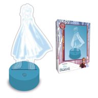 Disney Jégvarázs Elsa 2D LED Lámpa