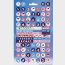 K-pop Démonvadászok World Tour matrica szett