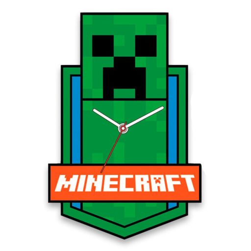 Minecraft Green XL falióra 50 cm