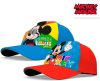 Disney Mickey Sun gyerek baseball sapka 52-54 cm