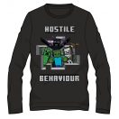 Minecraft Hostile gyerek hosszú ujjú póló, felső 6 - 12 év / 116 - 152 cm