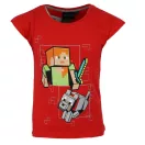 Minecraft Pixel Power gyerek rövid póló, felső 4 - 8 év / 104 - 128 cm
