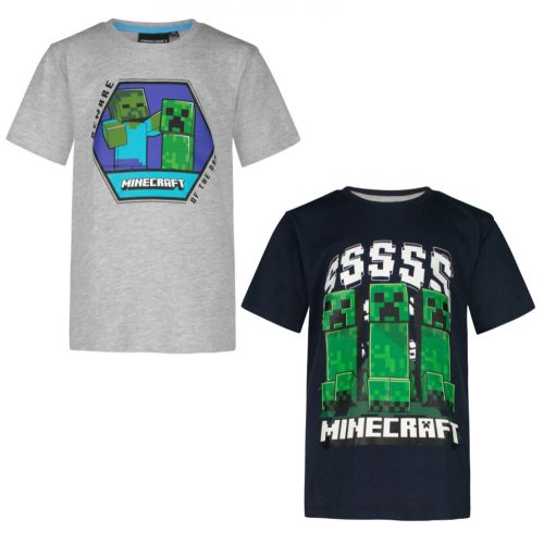 Minecraft gyerek rövid póló, felső 6-12 év