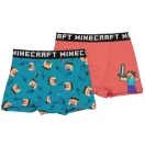 Minecraft Red gyerek boxeralsó 2 darab/csomag 6 - 12 év / 116 - 152 cm