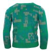 Minecraft Blocky gyerek kötött pulóver 6 - 12 év / 116 - 152 cm