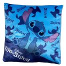 Disney Lilo és Stitch, A csillagkutya Happy párna, díszpárna 38x38 cm Velúr