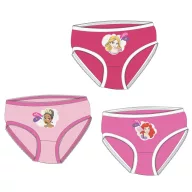   Disney Hercegnők Pink gyerek fehérnemű, bugyi 3 darab/csomag 2 - 6 év / 92 - 116 cm