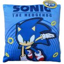 Sonic a sündisznó Hyper Dash párna, díszpárna 38x38 cm Velúr