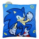 Sonic a sündisznó Hyper Dash párna, díszpárna 38x38 cm Velúr