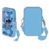 Disney Lilo és Stitch, A csillagkutya Blue Deluxe telefontartó táska 18 cm