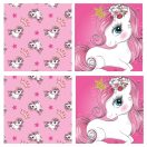 Unikornis Princess játéktároló 30×30×30 cm