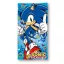 Sonic a sündisznó Rush fürdőlepedő, strand törölköző 70x140cm (Fast Dry)