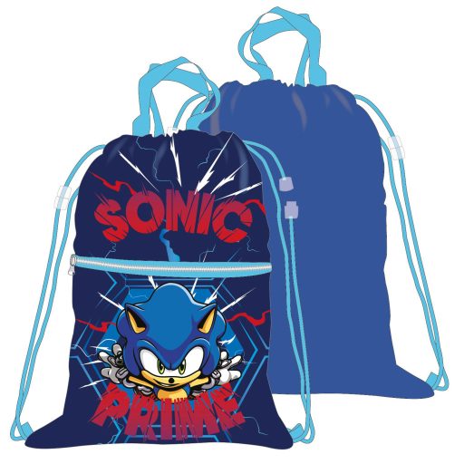 Sonic a sündisznó Prime Deluxe sporttáska, tornazsák 45 cm