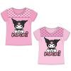 Hello Kitty Kuromi gyerek rövid póló, felső 3 - 8 év / 98 - 128 cm