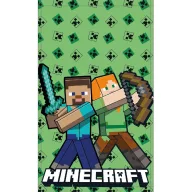   Minecraft Battle kéztörlő, arctörlő, törölköző 30x50cm