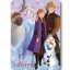 Disney Jégvarázs Winter Friends polár takaró 100x140cm