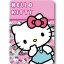 Hello Kitty Cutie polár takaró 100x140cm