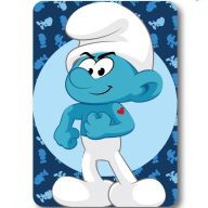 Hupikék Törpikék Hefty Smurf polár takaró 100x140cm
