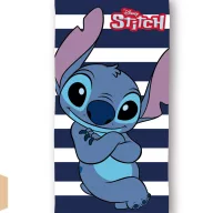   Disney Lilo és Stitch, A csillagkutya Cool Stripe fürdőlepedő, strand törölköző 70x140cm (Fast Dry)