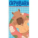 Kapibara Float Fun fürdőlepedő, strand törölköző 70x140cm (Fast Dry)