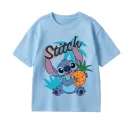 Disney Lilo és Stitch, A csillagkutya Ananas gyerek rövid póló, felső 3 - 8 év / 98 - 128 cm