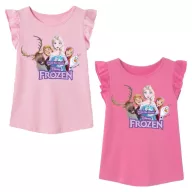   Disney Jégvarázs The Team gyerek rövid póló, felső 3 - 8 év / 98 - 128 cm