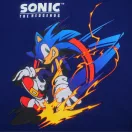 Sonic a sündisznó Speed Rush gyerek rövid póló, felső 3 - 8 év / 98 - 128 cm