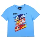 Sonic a sündisznó Speed Rush gyerek rövid póló, felső 3 - 8 év / 98 - 128 cm