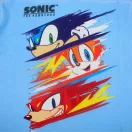 Sonic a sündisznó Speed Rush gyerek rövid póló, felső 3 - 8 év / 98 - 128 cm