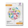 Happy Birthday Balloons Dog Holo fólia lufi 46 cm