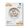 Happy Birthday Dick Head fólia lufi 46 cm