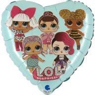LOL Surprise Tiffany fólia lufi 46 cm