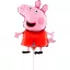 Peppa malac Red mini fólia lufi 35 cm (WP)