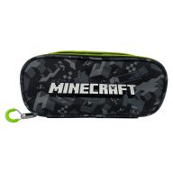 Minecraft Camo Terra 2 rekeszes tolltartó 23,5 cm