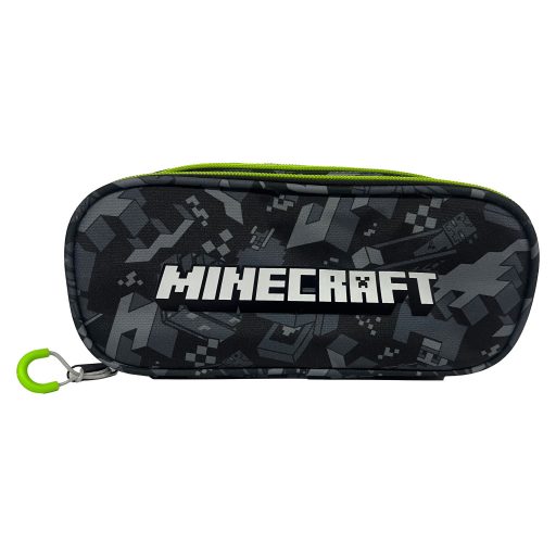 Minecraft Camo Terra 2 rekeszes tolltartó 23,5 cm