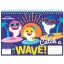 Baby Shark Wave A/4 spirál vázlatfüzet 30 lapos