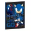 Sonic a sündisznó Go Fast B/5 vonalas füzet 40 lapos