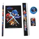 Sonic a sündisznó Hype Man írószer szett 5 db-os
