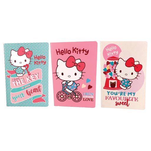 Hello Kitty Sweetheart A5 notesz szett 3 db-os