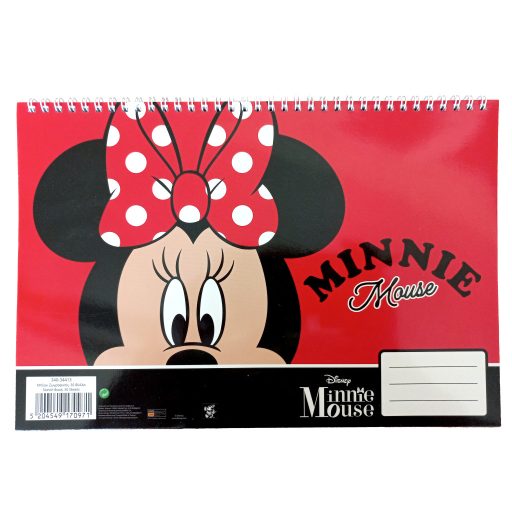Disney Minnie Nomadic Spirit A/4 spirál vázlatfüzet, 30 lapos