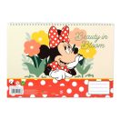 Disney Minnie Nomadic Spirit A/4 spirál vázlatfüzet 40 lapos matricával