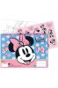 Disney Minnie Joy A/4 spirál vázlatfüzet 40 lapos matricával