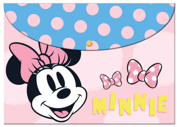 Disney Minnie Joy A/4 Irattartó tasak
