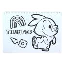 Disney Classics Love A/4 spirál vázlatfüzet 40 lapos matricával