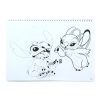 Disney Lilo és Stitch, A csillagkutya Blast A/4 spirál vázlatfüzet 40 lapos matricával