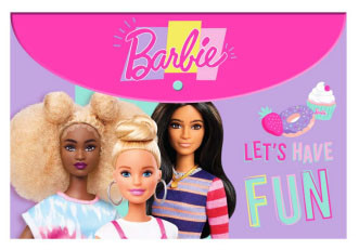 Barbie Happy Thoughts A/4 Irattartó tasak