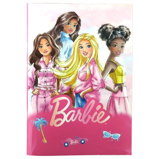 Barbie Paints B/5 vonalas füzet 40 lapos