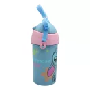 Disney Lilo és Stitch, A csillagkutya Alien 626 műanyag szívószálas kulacs akasztóval 500 ml
